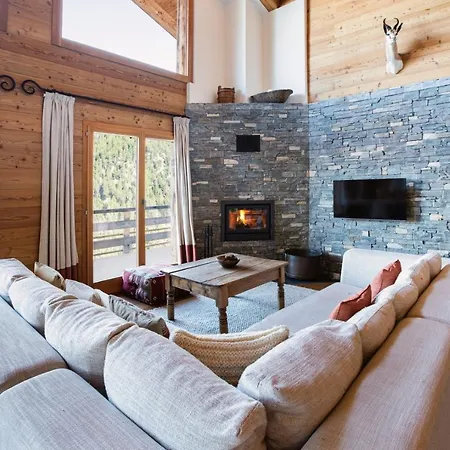 Horská chata Authentic Swiss Nesoya Jacuzzi Sauna Riddes