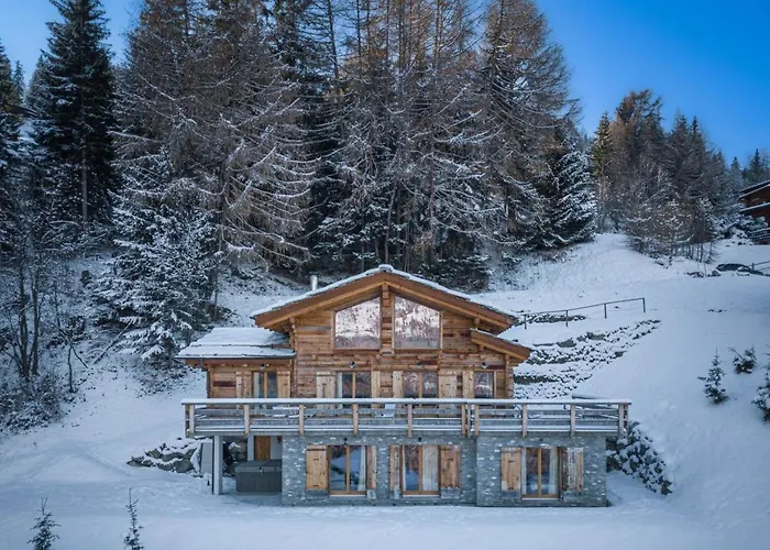 Σαλέ Authentic Swiss Nesoya Jacuzzi Sauna