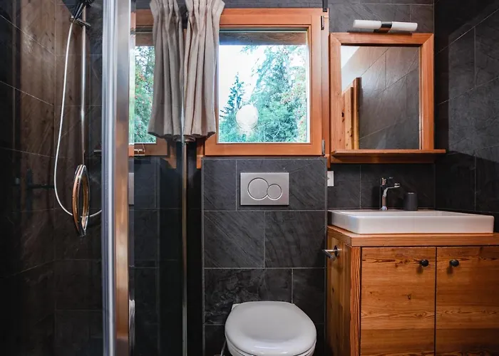 Authentic Swiss Nesoya Jacuzzi Sauna Σαλέ